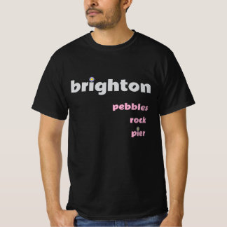 Brighton Pebbles Rock Pier M Tee