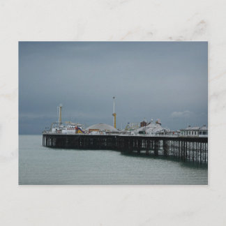 brighton pier postcard