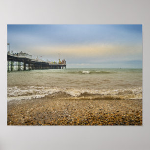 Brighton pier poster