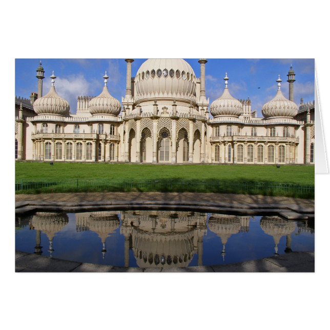 Brighton Royal Pavilion card (Front Horizontal)