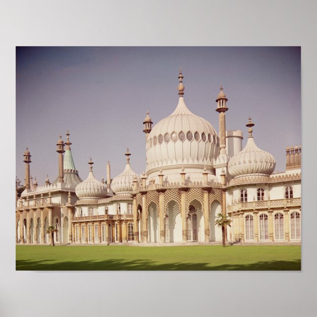 Brighton Royal Pavilion Poster (Front)