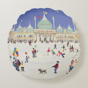 Brighton Royal Pavilion Round Cushion