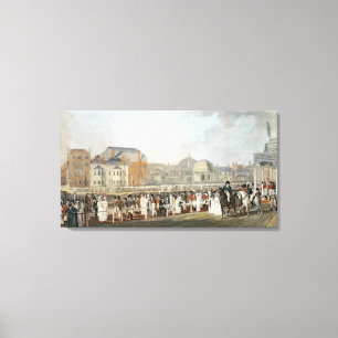 Brighton: The Old Pavilion and Steyne Canvas Print