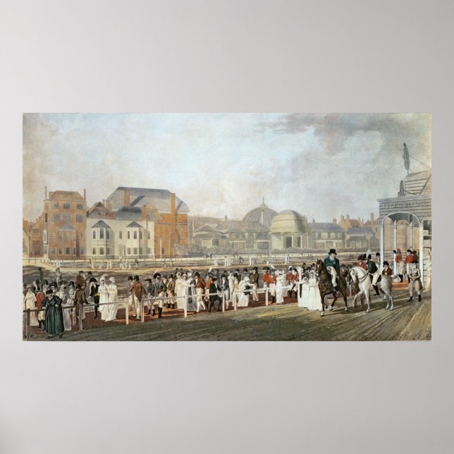 Brighton: The Old Pavilion and Steyne Poster (Front)