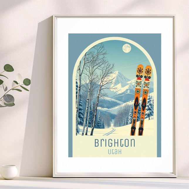 Brighton Utah ski resort vacation Poster (Creator Uploaded)