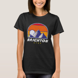 Brighton Utah USA Ski Resort BACK PRINT 1 T-Shirt