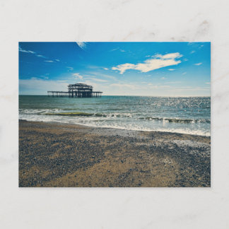 Brighton West Pier Postcard – Coastal Photography
