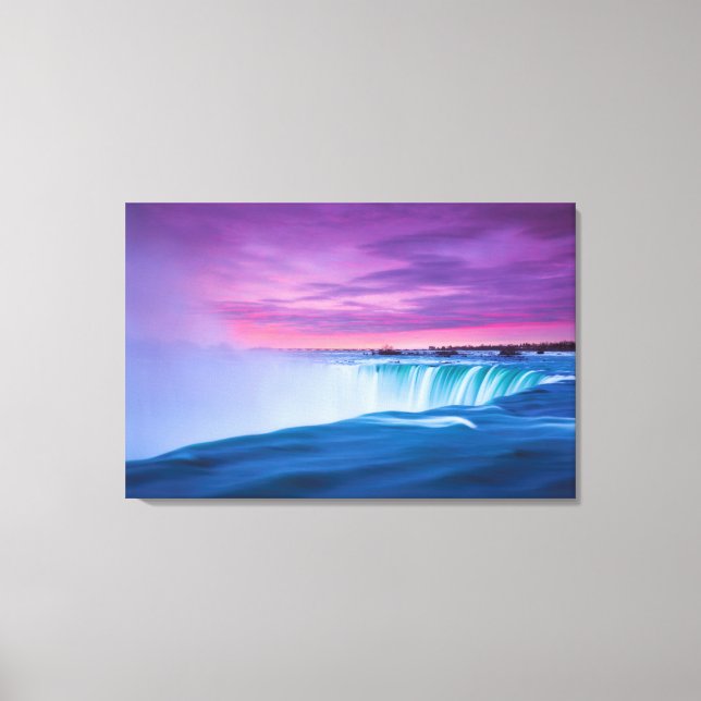 Brights at Niagara Falls Canvas Print (Front)