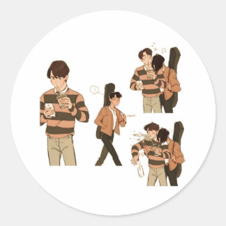 Brightwin Classic Round Sticker