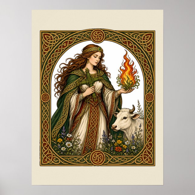 Brigid of the Flame Poster (Front)