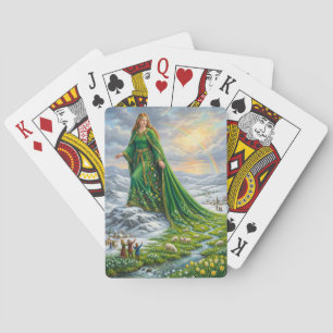 Brigid’s Mantle (Bringing the Spring) Playing Cards