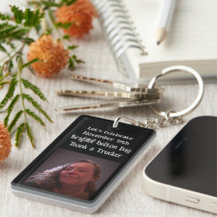 Brigitte Belton Day by RoseWrites Keychain