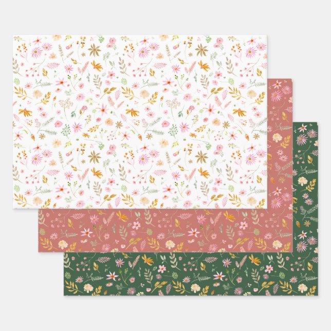 Brigitte's Garden Gift Wrapping Paper (Set)