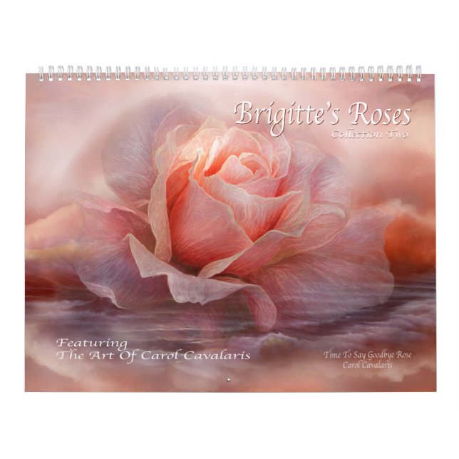 Brigitte's Roses 2 Art Calendar 2016 (Cover)