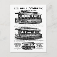 Brill Company Streetcars and Trolleys