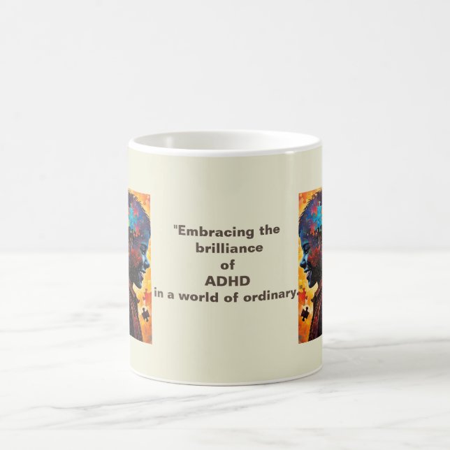    Brilliance Of ADHD  Coffee Mug (Center)