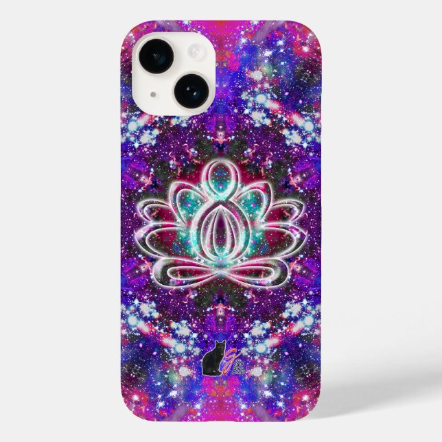 Brilliance Zen Lotus Case-Mate iPhone Case (Back)