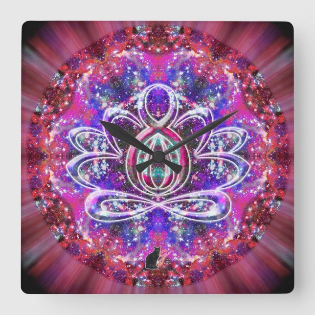 Brilliance Zen Lotus Clock (Front)