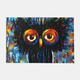 Brilliant and Wise Owl Doormat