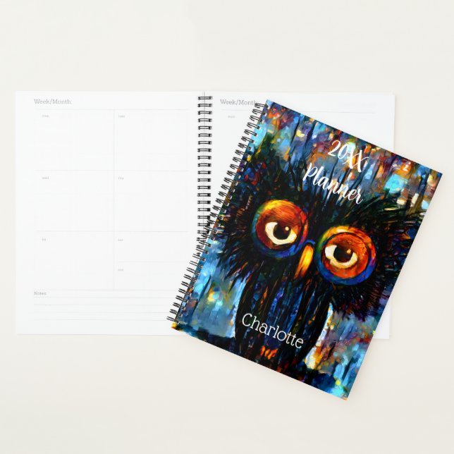 Brilliant and Wise Owl Planner (Display)