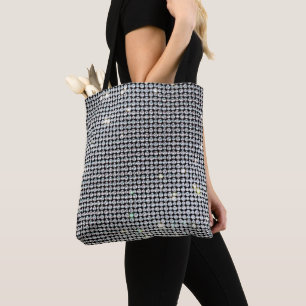 brilliant Bag, glitter tote, glamourous Diamond To Tote Bag