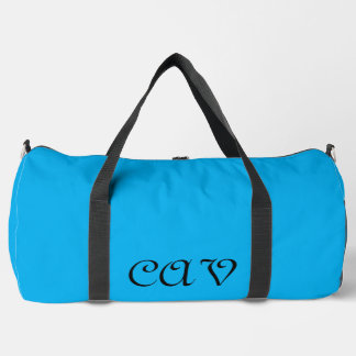 Brilliant Blue  Duffle Bag