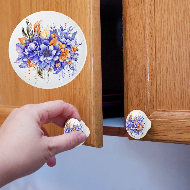 Brilliant Bright Bouquet Ceramic Knob (Creator Uploaded)