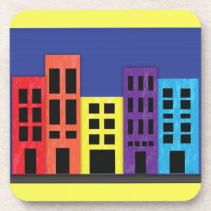 Brilliant Buildings Beverage Coaster