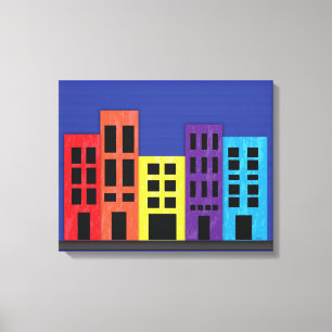 Brilliant Buildings Canvas Print