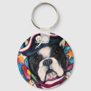 Brilliant Bulldog Key Ring
