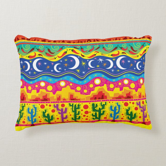 Brilliant Desert Motifs Decorative Cushion (Front)