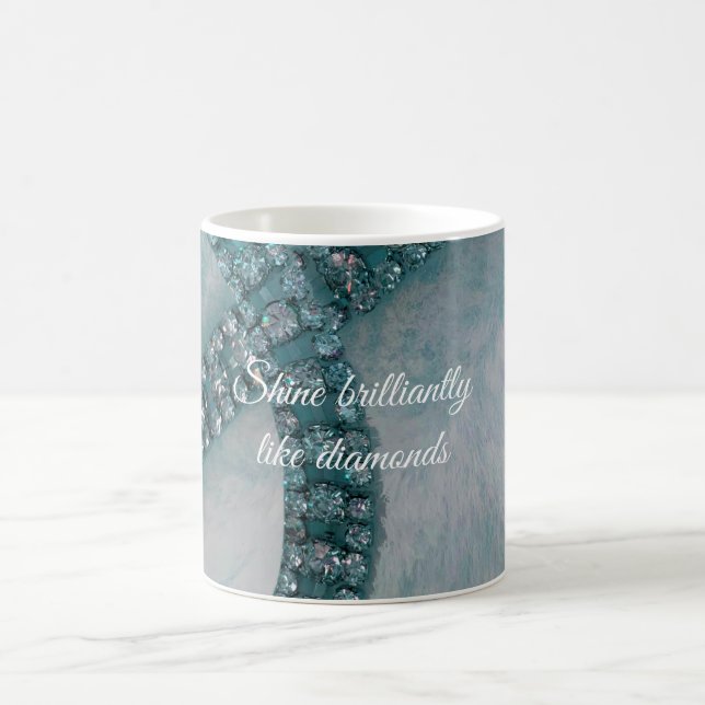 Brilliant Diamonds Coffee Mug (Center)