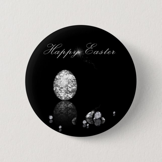 Brilliant Easter Egg Diamonds - Button (Front)