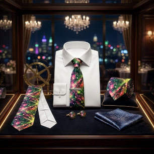 Brilliant Fireworks Tie