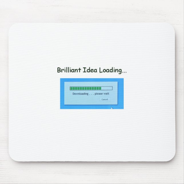 Brilliant Idea Mouse Mat (Front)