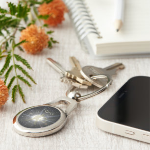 Brilliant libra key ring