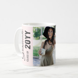 Brilliant Modern Classic Photo Graduation Party Coffee Mug