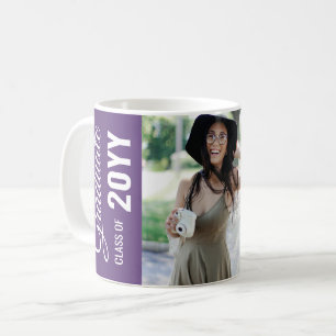Brilliant Modern Classic Photo Graduation Party Coffee Mug