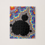 Brilliant Multicolor Mandelbrot Set Fractal Jigsaw Puzzle<br><div class="desc">Brilliant Multicolor Mandelbrot Set Fractal. Very fun for those who know their math and science. Interesting and unique gifts.</div>