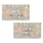 brilliant opal stone photo business card