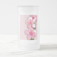 Brilliant Pink Hibiscus Flowers