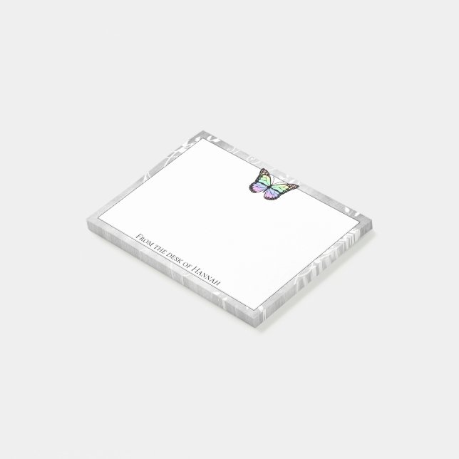 Brilliant Rainbow Butterfly Notes (Angled)