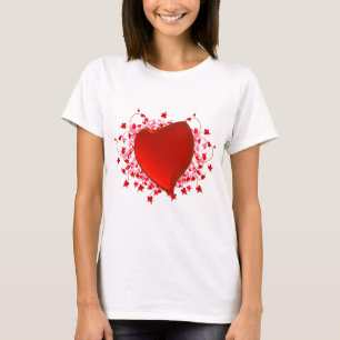 Brilliant Red Heart T-Shirt