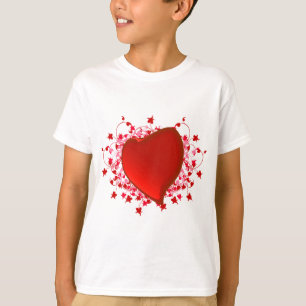 Brilliant Red Heart T-Shirt