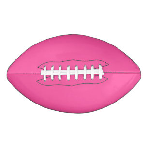 Brilliant rose (solid colour) american football