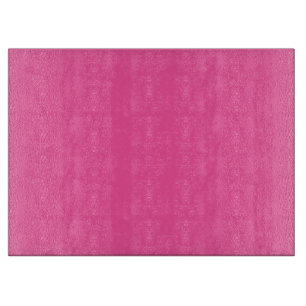 Brilliant rose (solid colour) cutting board