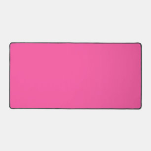Brilliant rose  (solid colour)  desk mat