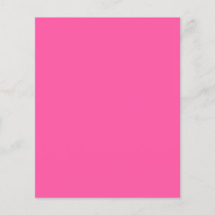 Brilliant rose  (solid colour)  flyer