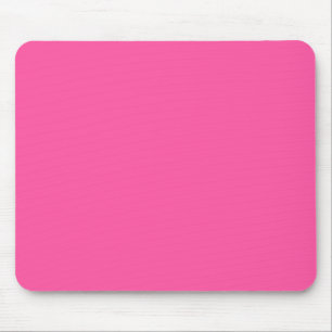 Brilliant rose  (solid colour)  mouse mat