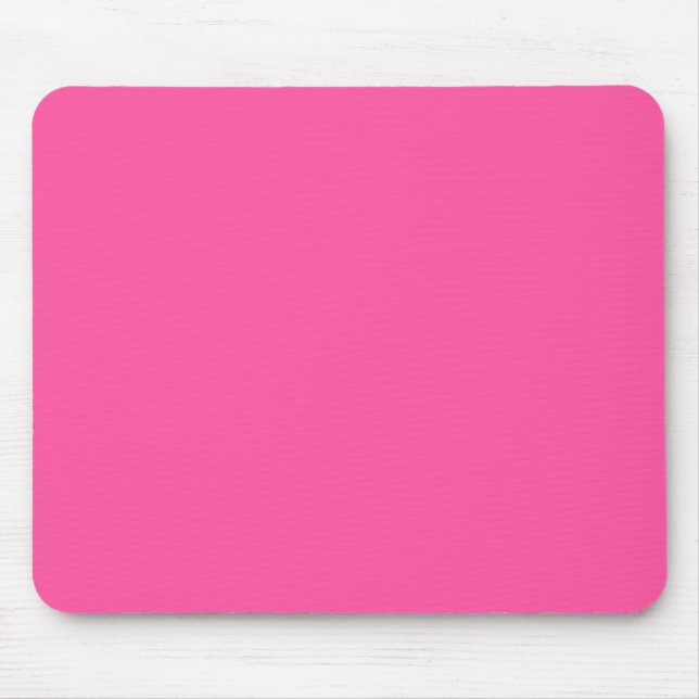 Brilliant rose  (solid colour)  mouse mat (Front)